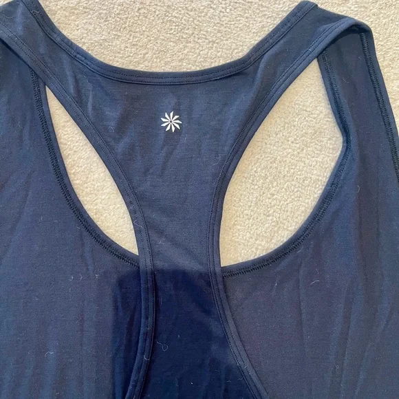 NWT - Athleta - With Ease Sport Racerback Tank - Women's - Size L - Black Color - Picture 12 of 12